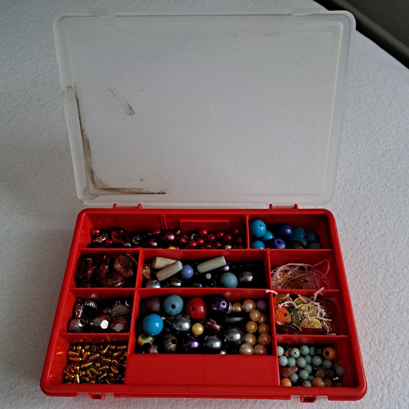 (r) *1* Kralen etc voor sieraden maken/ knutselen, Hobby en Vrije tijd, Ophalen, Zo goed als nieuw, Kraal