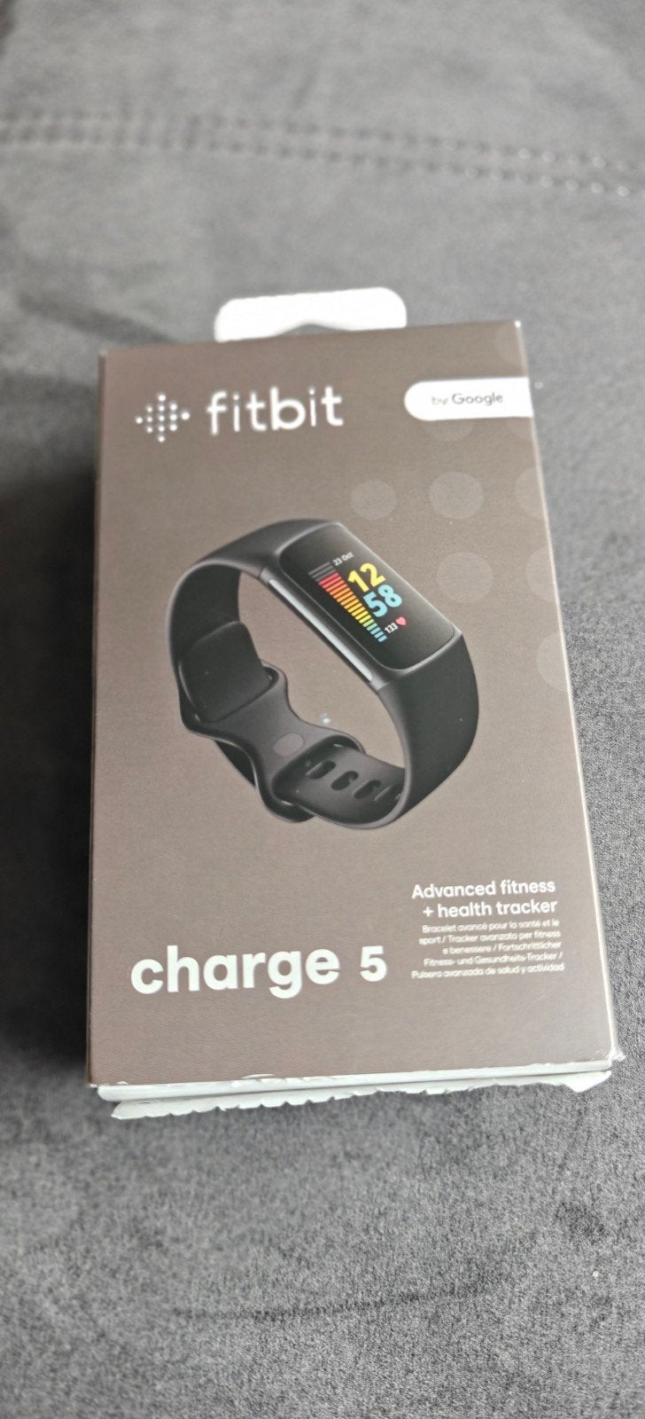 Fitbit Charge 5 - Zeer Goed Onderhouden, Sieraden, Tassen en Uiterlijk, Ophalen of Verzenden, Zo goed als nieuw, Zwart, Fitbit