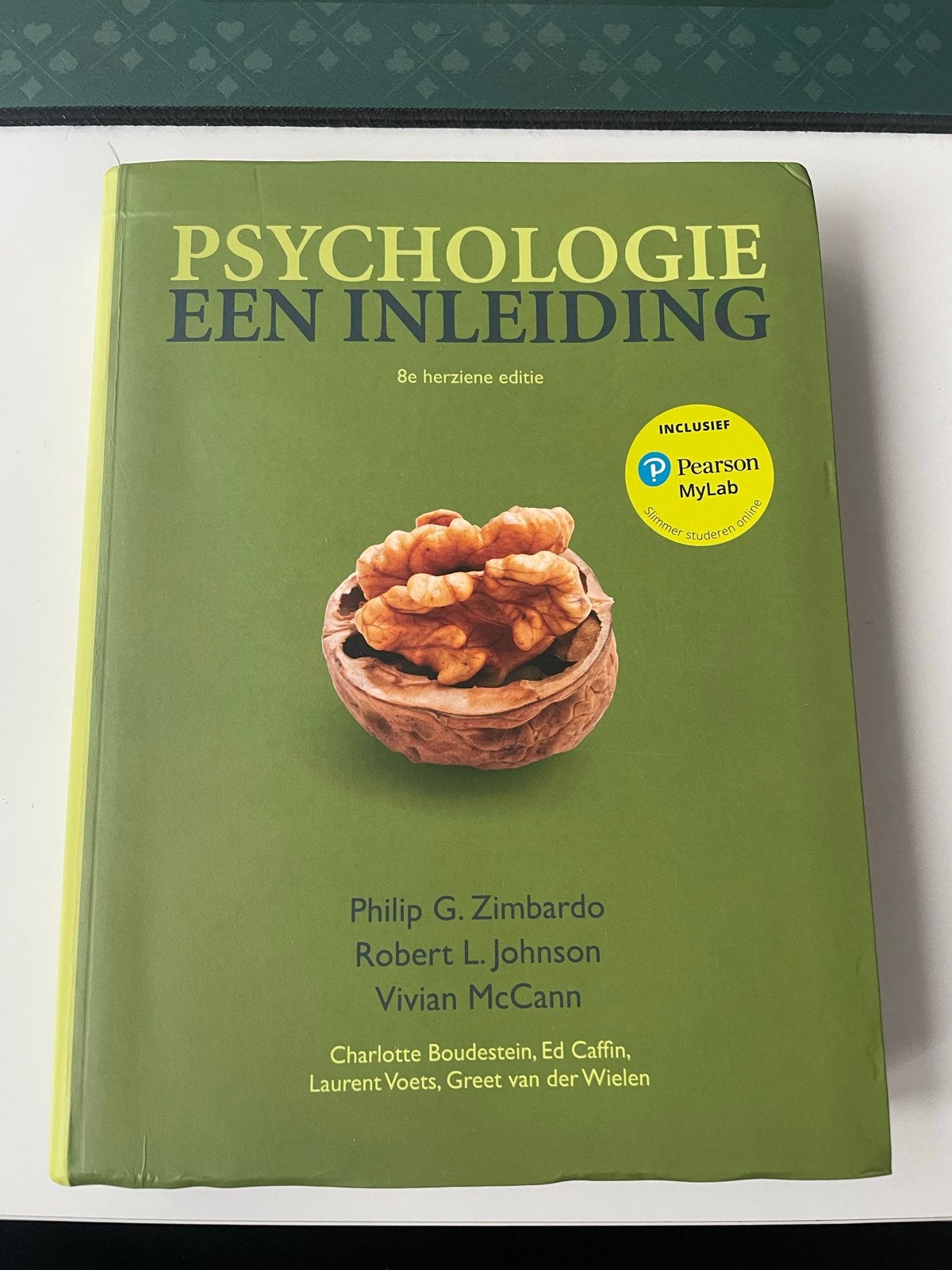 Psychologie een Inleiding - 8e editie HBO Ergotherapie, Ophalen of Verzenden, Zo goed als nieuw, Overige onderwerpen