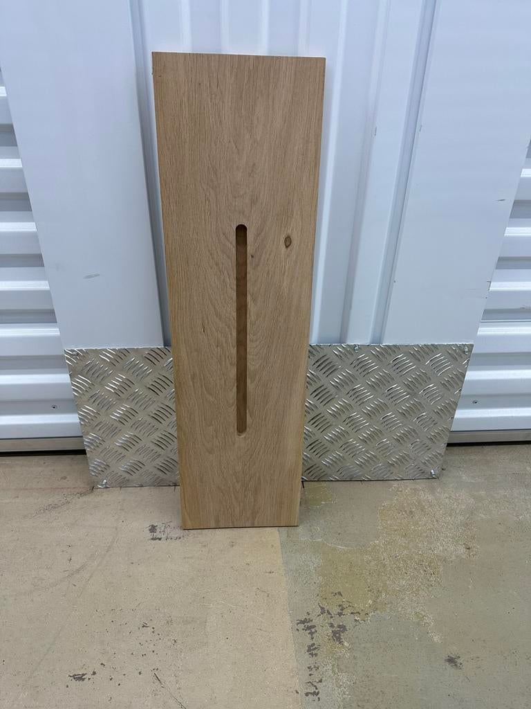 Nieuw: badplank eiken hout naturel - 70 centimeter, Ophalen of Verzenden, Nieuw, Bruin