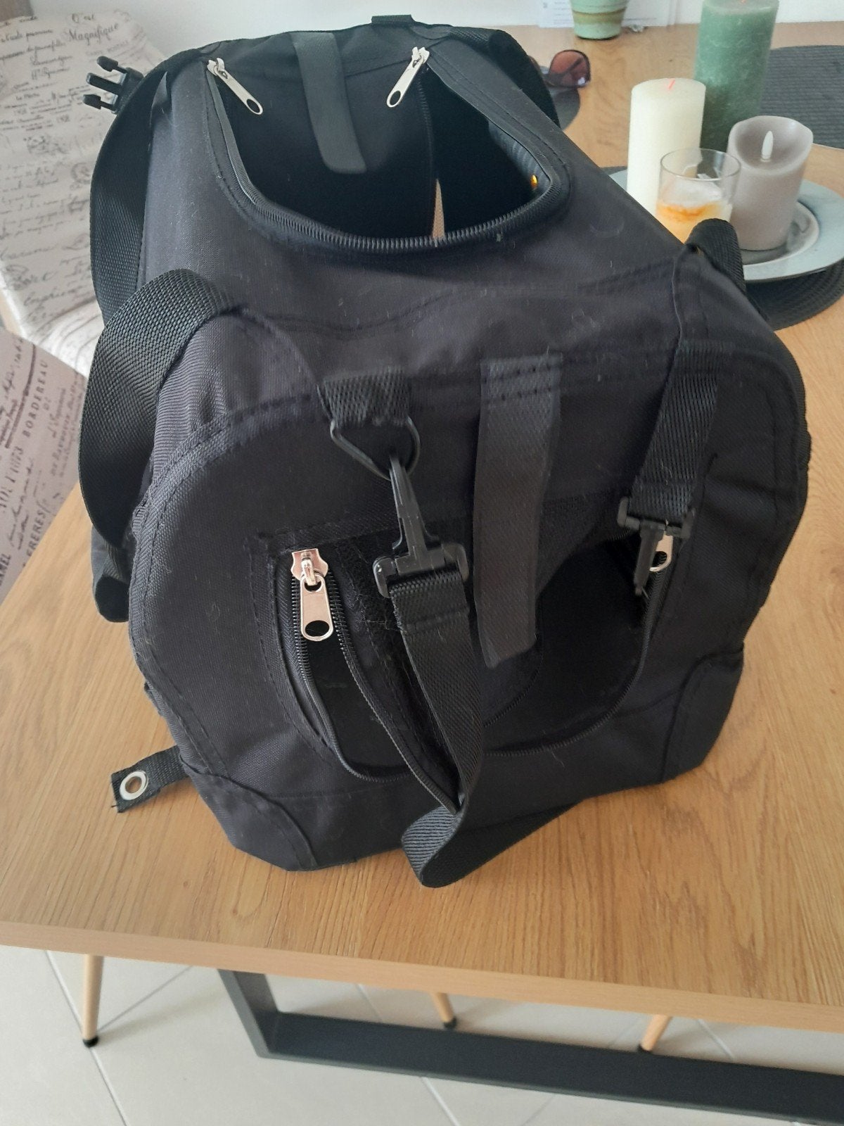 Katten  honden transporttas, Ophalen