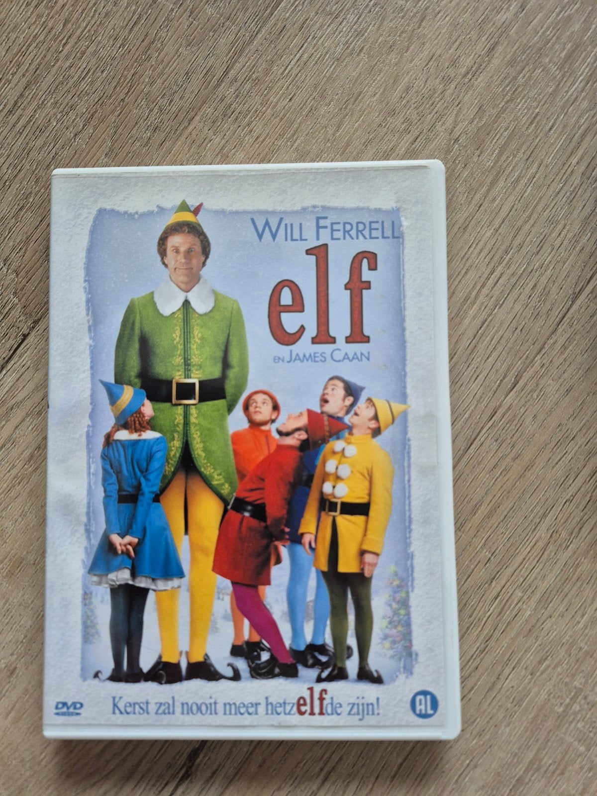 Dvd elf met Will Ferrell, Alle leeftijden, Nederlands, Ophalen of Verzenden, Zo goed als nieuw