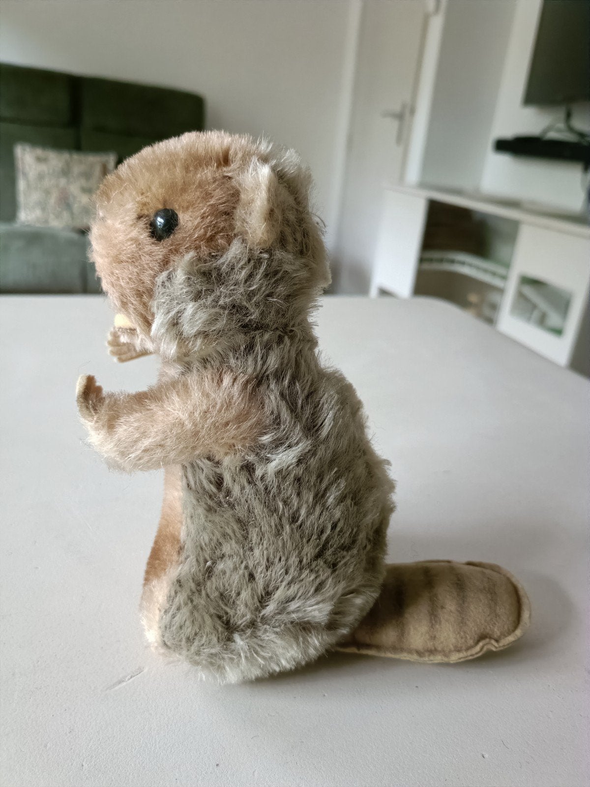 vintage mohair bever van het merk Steiff, Ophalen of Verzenden