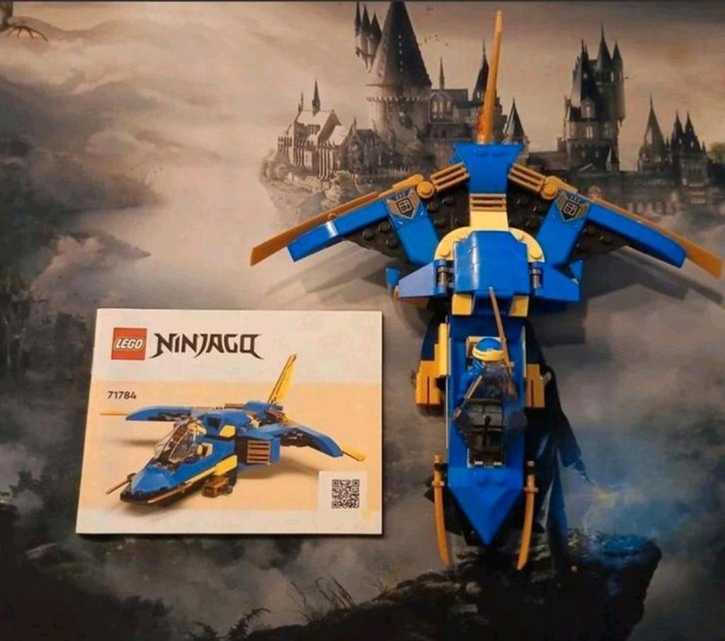 Lego Ninjago set 71784 compleet met boekje + extra poppetje, Compleet, Lego, Ophalen of Verzenden, Zo goed als nieuw