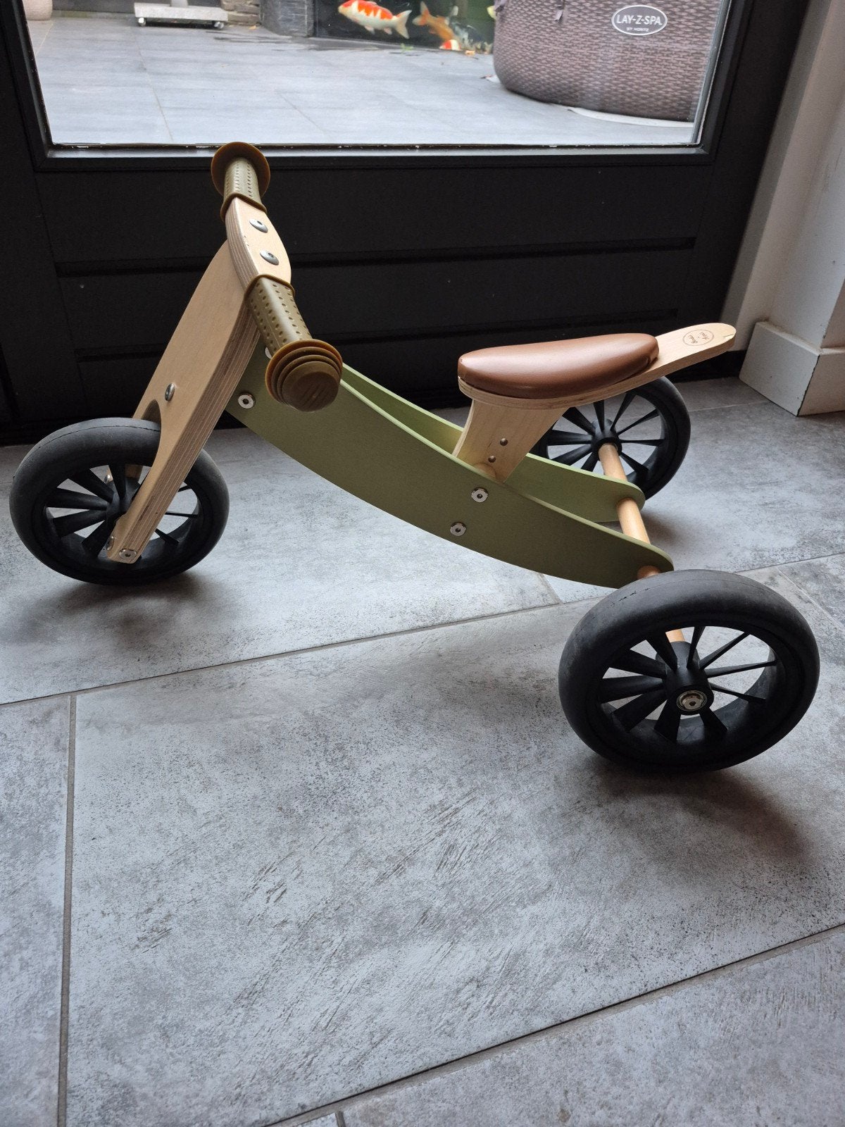 Houten loopfiets Bandits & Angels, Ophalen, Gebruikt, Loopfiets