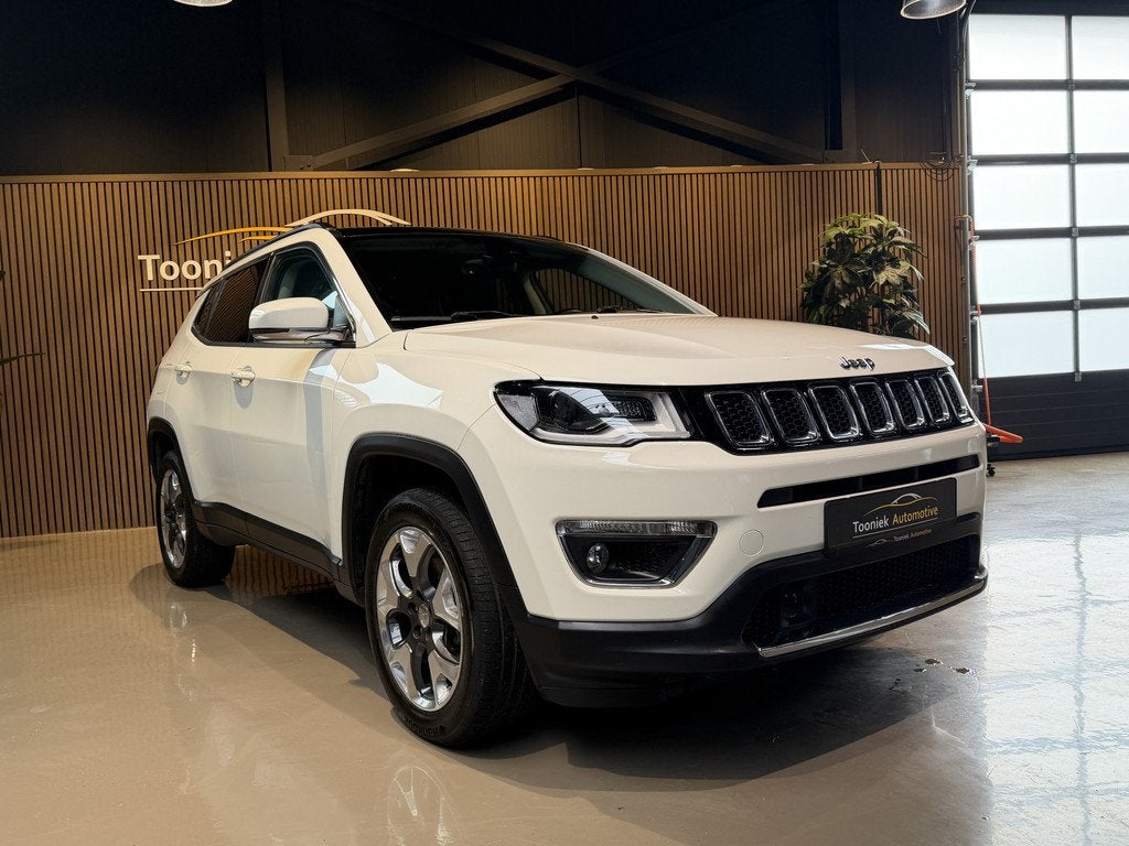 Jeep Compass 2.0 MultiJet Limited 4x4 (bj 2017, automaat), Automaat, 450 kg, Euro 6, 4 cilinders