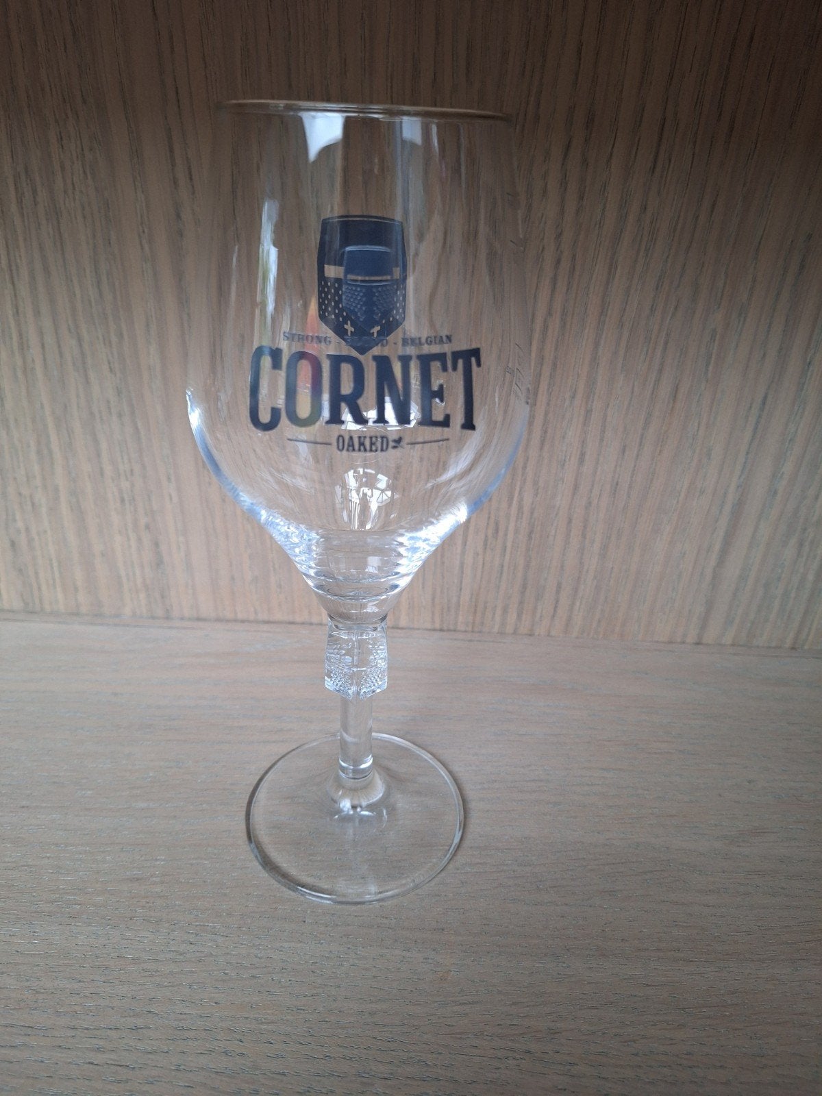 NIEUW Cornet Bierglas 50 cl / 0.5 liter - Nooit gebruikt, Nieuw, Ophalen of Verzenden, Meerkleurig, Overige merken