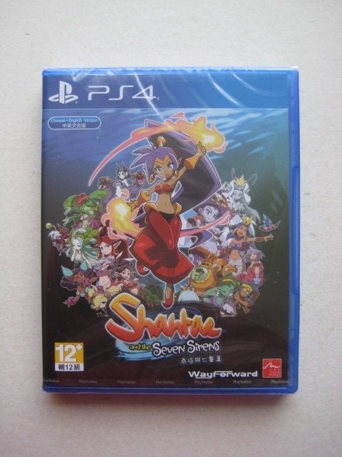 Shantae and the Seven Sirens Playstation 4 PS4, 1 speler, Ophalen of Verzenden, Nieuw, Role Playing Game (Rpg)