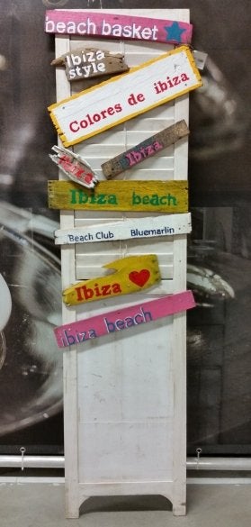 Louvre- decoratiescherm  - Ibiza Style  enz. (nieuw), Niet ingevuld, Niet ingevuld, Nieuw, Ophalen of Verzenden