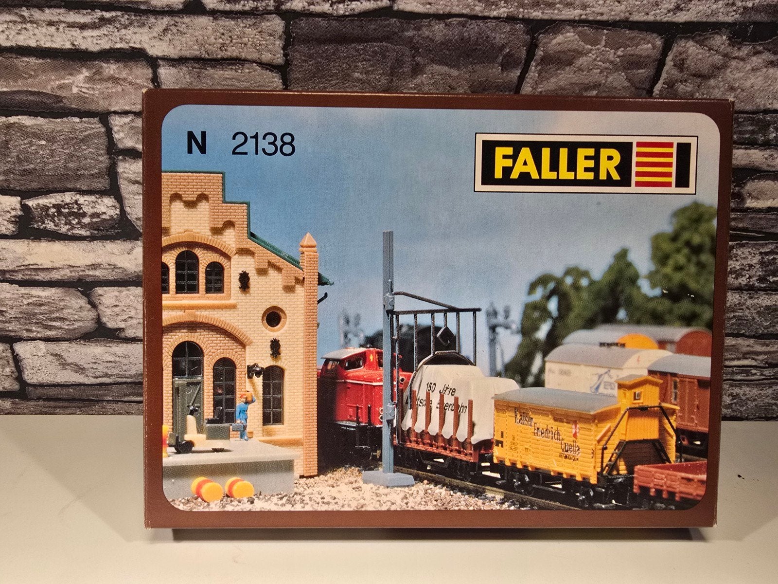 scenery lokdepot faller N spoor trein 1:160, Hobby en Vrije tijd, Modeltreinen | N-Spoor, Overige merken, Gelijkstroom of Wisselstroom
