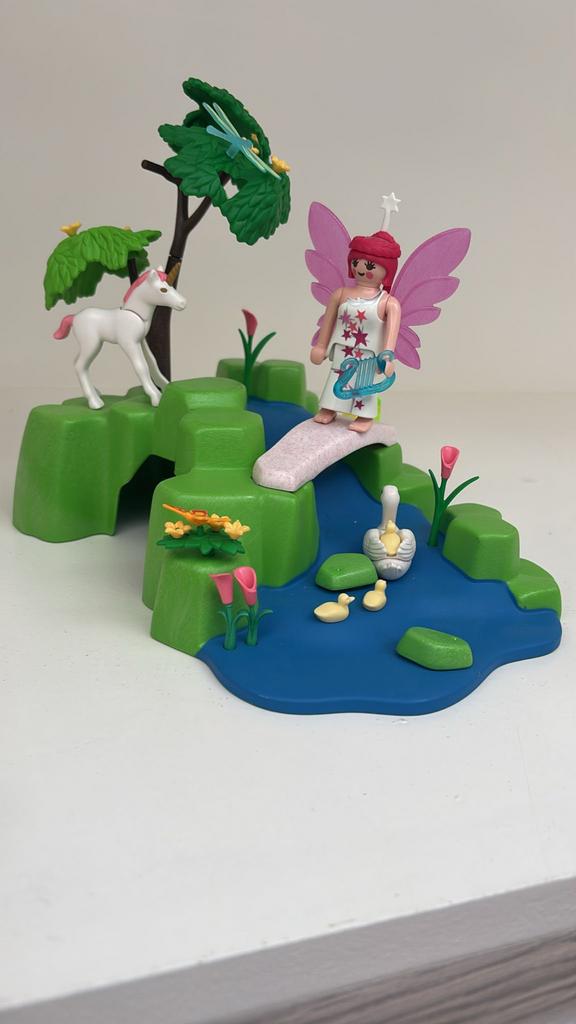Playmobil 4148 Compleet Feeëntuin met eenhoorn en fee, Kinderen en Baby's, Speelgoed | Playmobil, Ophalen of Verzenden, Zo goed als nieuw