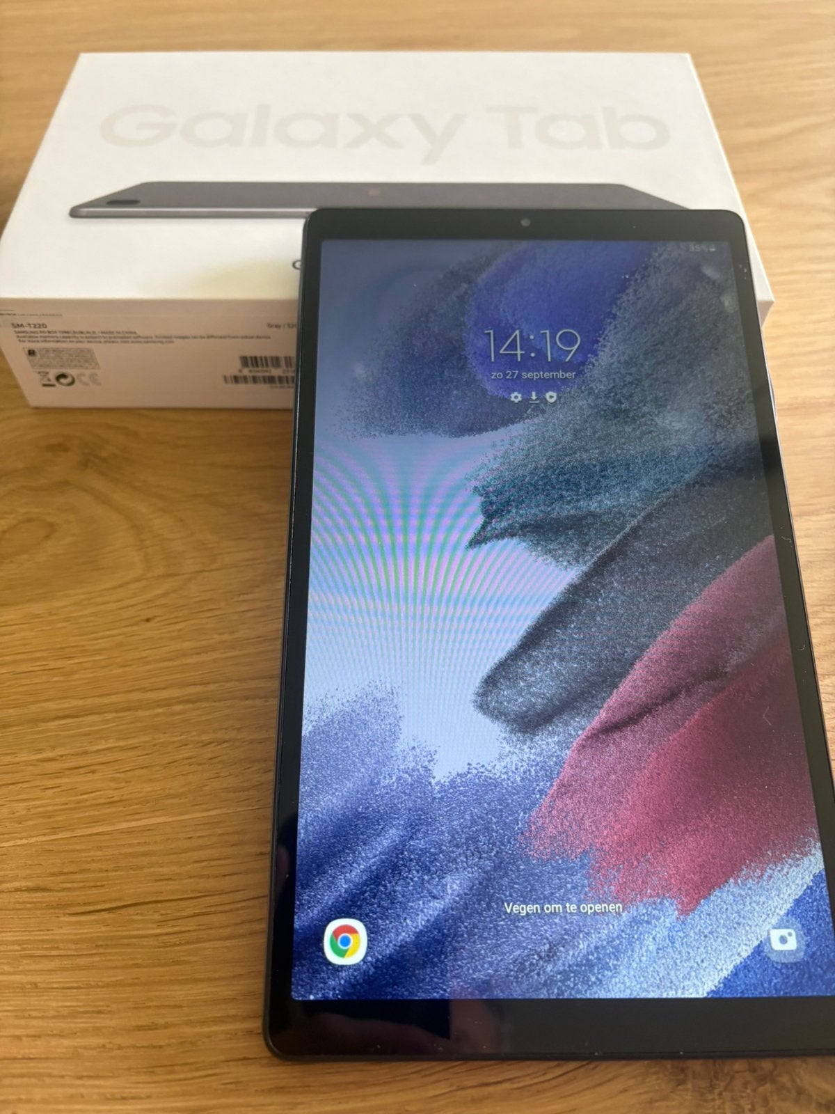 Galaxy Tab A7 Lite, Zwart, Ophalen of Verzenden, Zo goed als nieuw, 64 GB