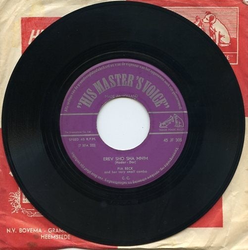 Single van Pia Beck uit 1962 - made in holland -, Gebruikt, 7 inch, Ophalen of Verzenden, Pop