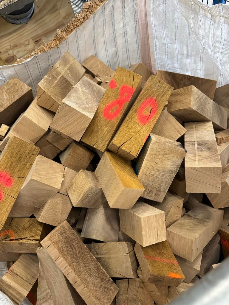 Stookhout Mix Eiken & Douglas - Vul je wintervoorraad aan!, Tuin en Terras, Haardhout, Blokken, Eikenhout, Minder dan 3 m³, Ophalen