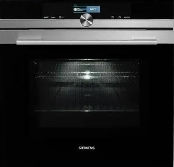 Siemens iQ700 HS636GDS1 combi-stoomoven 60 cm FullSteam, Hete lucht, Geen, Refurbished, Ophalen of Verzenden