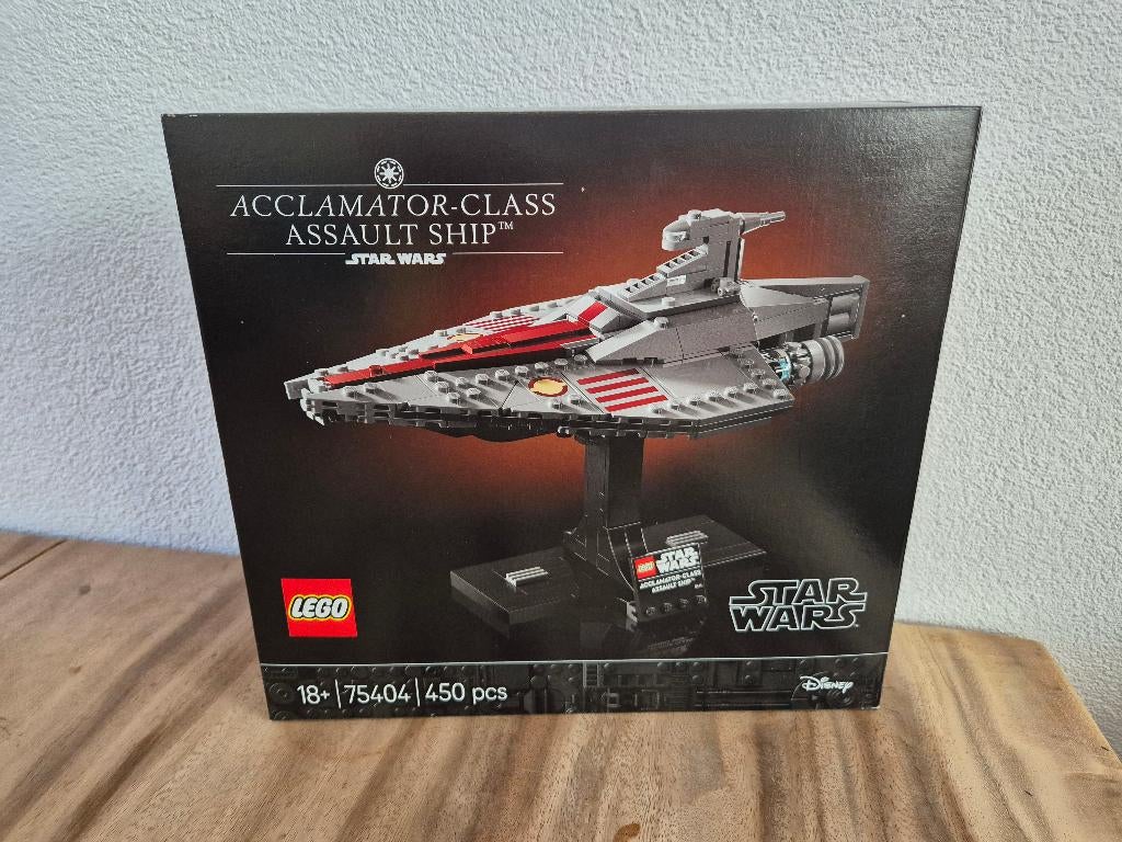 Lego Star Wars 75404 Acclamator-Class Assault Ship nieuw, Lego, Lego, Nieuw, Ophalen of Verzenden