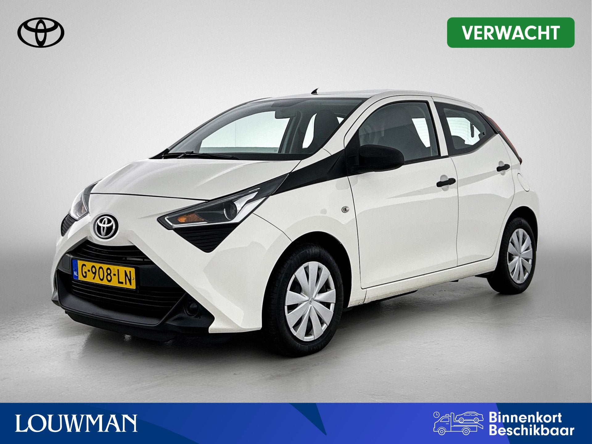 Toyota Aygo 1.0 VVT-i x-fun | Dealer onderhouden | Airco | B, Auto's, Toyota, Voorwielaandrijving, 12 maanden, Stof, Gebruikt