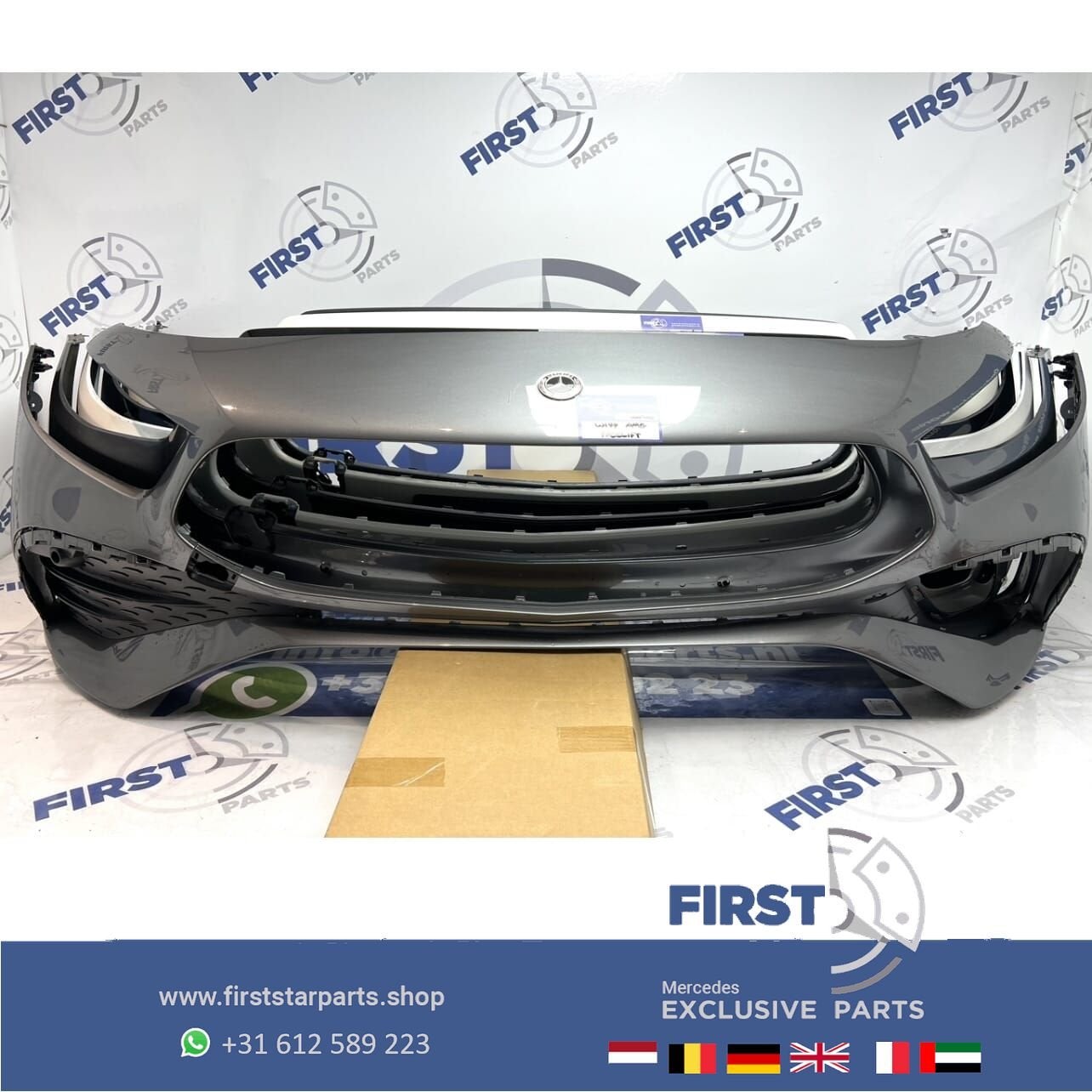 W177 V177 FACELIFT 2024 AKlasse 35 AMG BUMPER GEEL WIT ZWART, Auto-onderdelen, Carrosserie en Plaatwerk, Gebruikt, -, Voor, Ophalen of Verzenden
