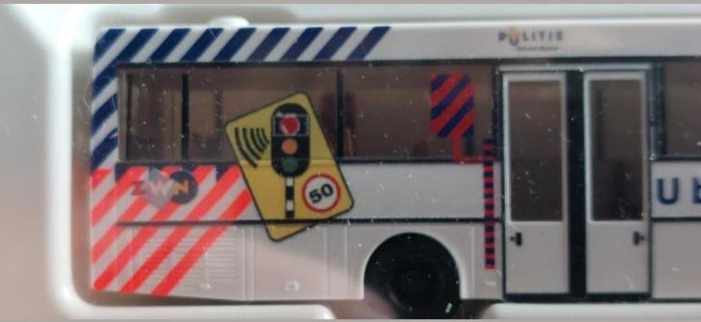 H0LK 0402 MERCEDES-BENZ 0405 NEDERLANDSE POLITIE BUS 1/87, Ophalen of Verzenden, Nieuw, Bus of Vrachtwagen, Rietze