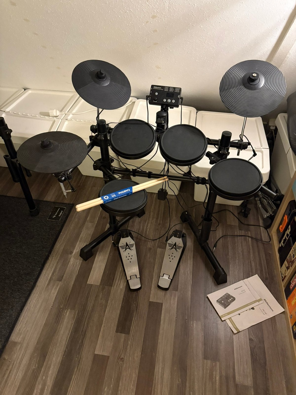 Millenium HD120 Elektronisch drumstel, Muziek en Instrumenten, Percussie, Zo goed als nieuw, Trommel, Ophalen