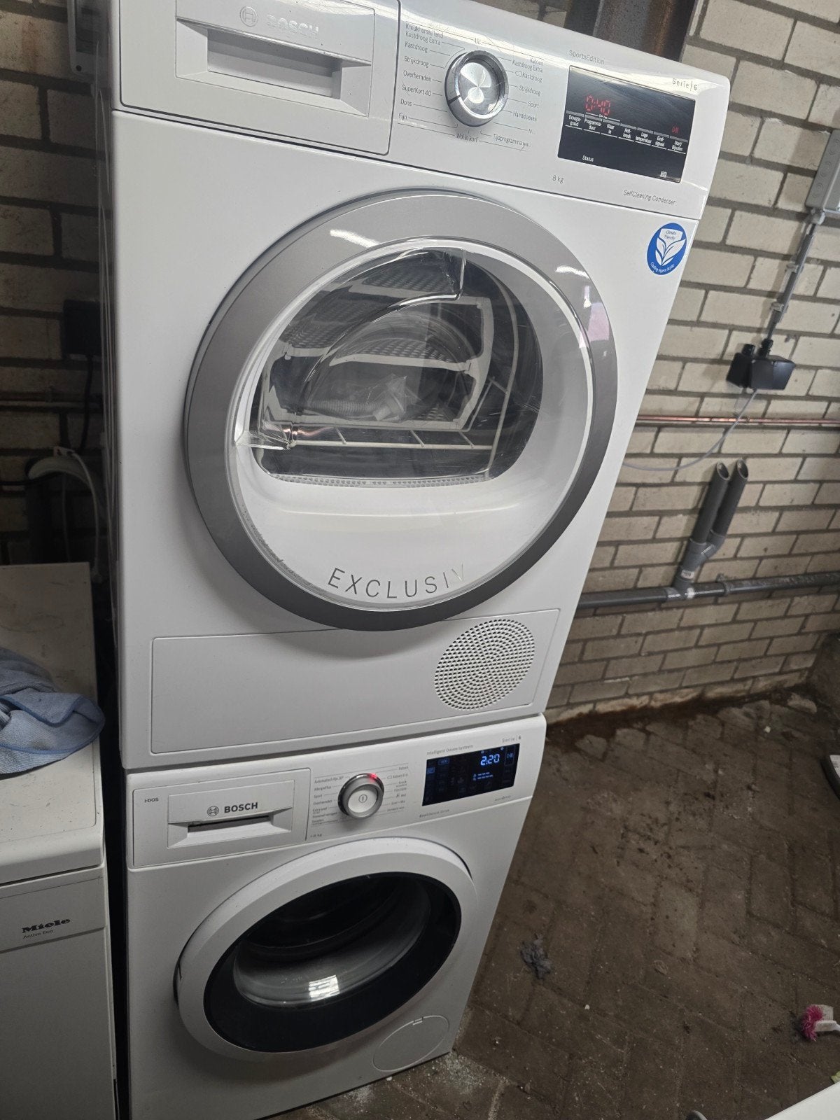 Bosch wasmachine en droger i-dos 8kg Set, Witgoed en Apparatuur, Wasmachines, Bosch, 8 tot 10 kg, Ophalen of Verzenden, Bosch