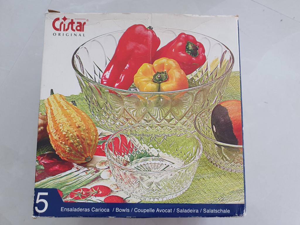 5-delige Saladeschaal Set - Nieuw, Schaal, Rond, Nieuw, Ophalen of Verzenden