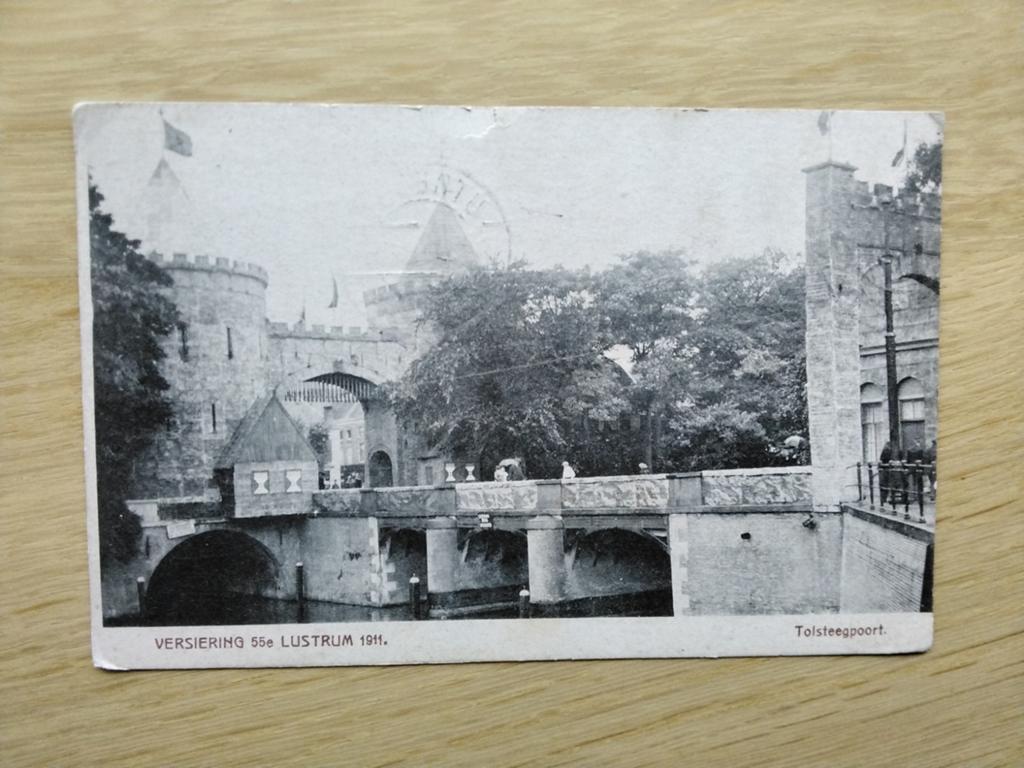 Utrecht, Tolsteegpoort., Verzamelen, Ansichtkaarten | Nederland, Verzenden, Voor 1920, Gelopen, Utrecht