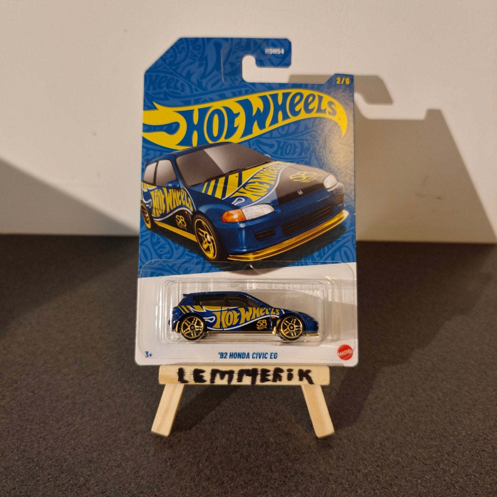 Hot Wheels '92 Honda Civic EG - Nieuw in verpakking, Ophalen of Verzenden, Nieuw, Auto