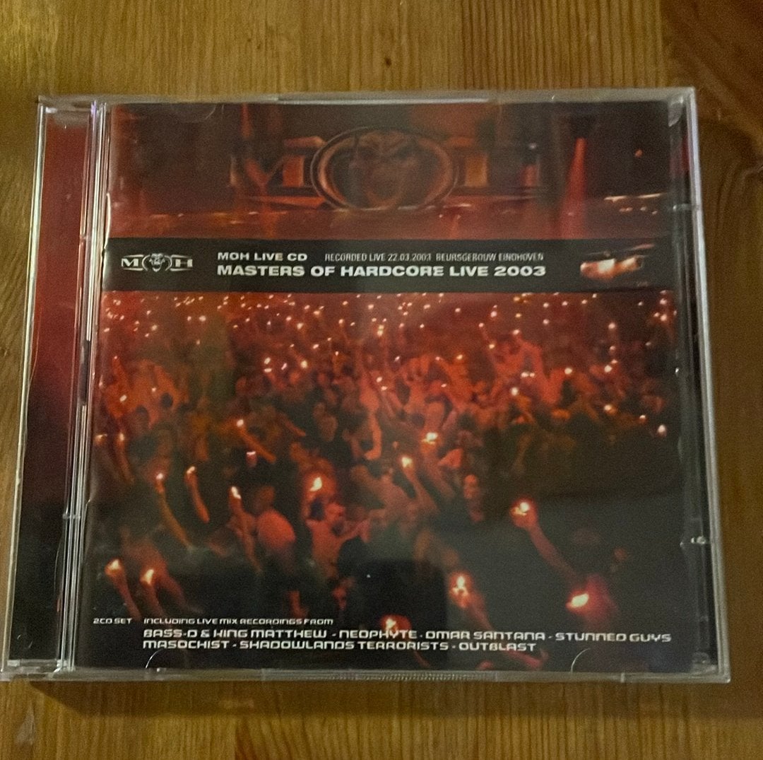 Masters of hardcore live 2003 beursgebouw, Ophalen of Verzenden, Zo goed als nieuw, Techno of Trance