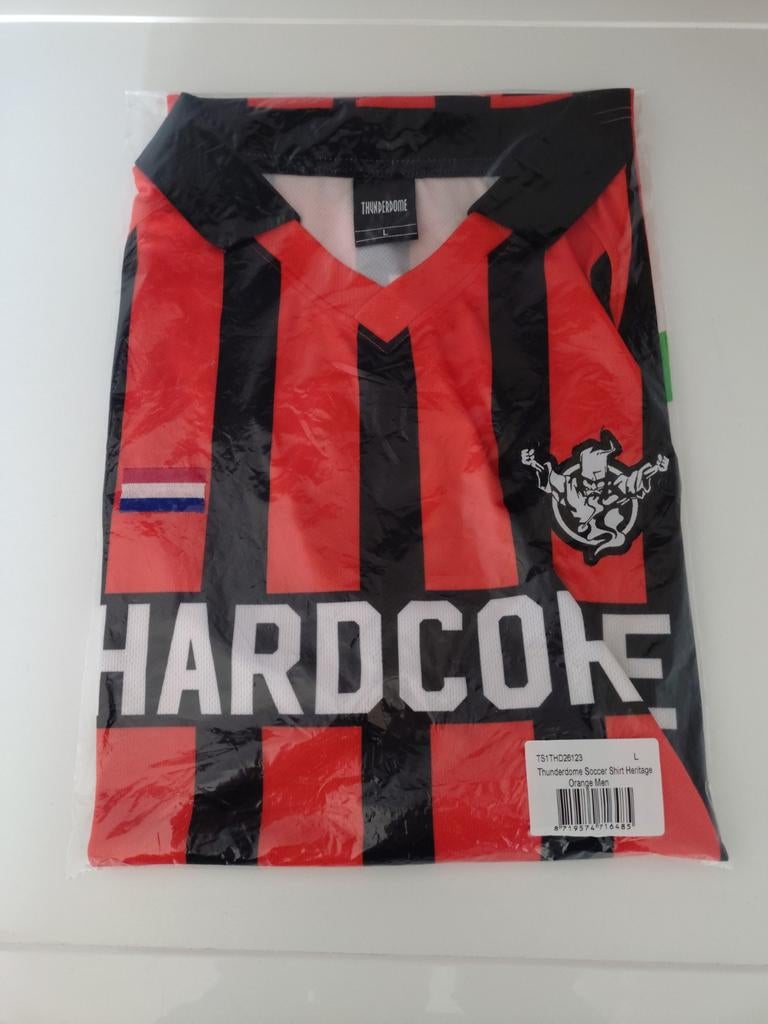 Thunderdome Oranje soccer shirt maat L., Ophalen of Verzenden, Nieuw, Shirt