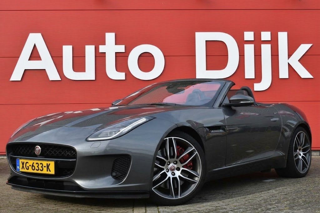 Jaguar F-Type 2.0T R-Dynamic NL Auto | Dealer OH | LED | Mer, Auto's, Automaat, Achterwielaandrijving, 4 cilinders, Bedrijf