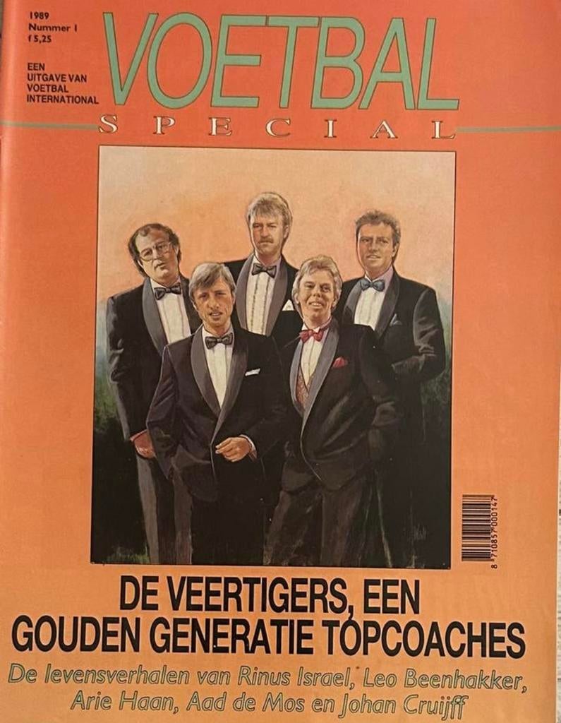 Voetbal International (VI) Special 1/1989 - De veertigers, Ophalen of Verzenden, Zo goed als nieuw, Sport en Vrije tijd
