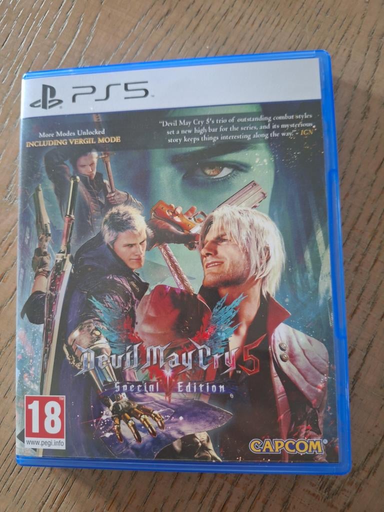 Devil May Cry 5 Special Edition PS5 - Inclusief Vergil Mode, Avontuur en Actie, Vanaf 18 jaar, Verzenden, 1 speler