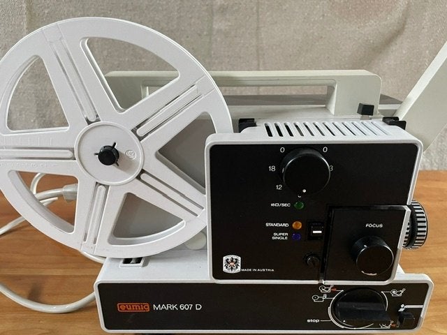 Filmprojector Eumig mark 607 D, Ophalen of Verzenden, Gebruikt