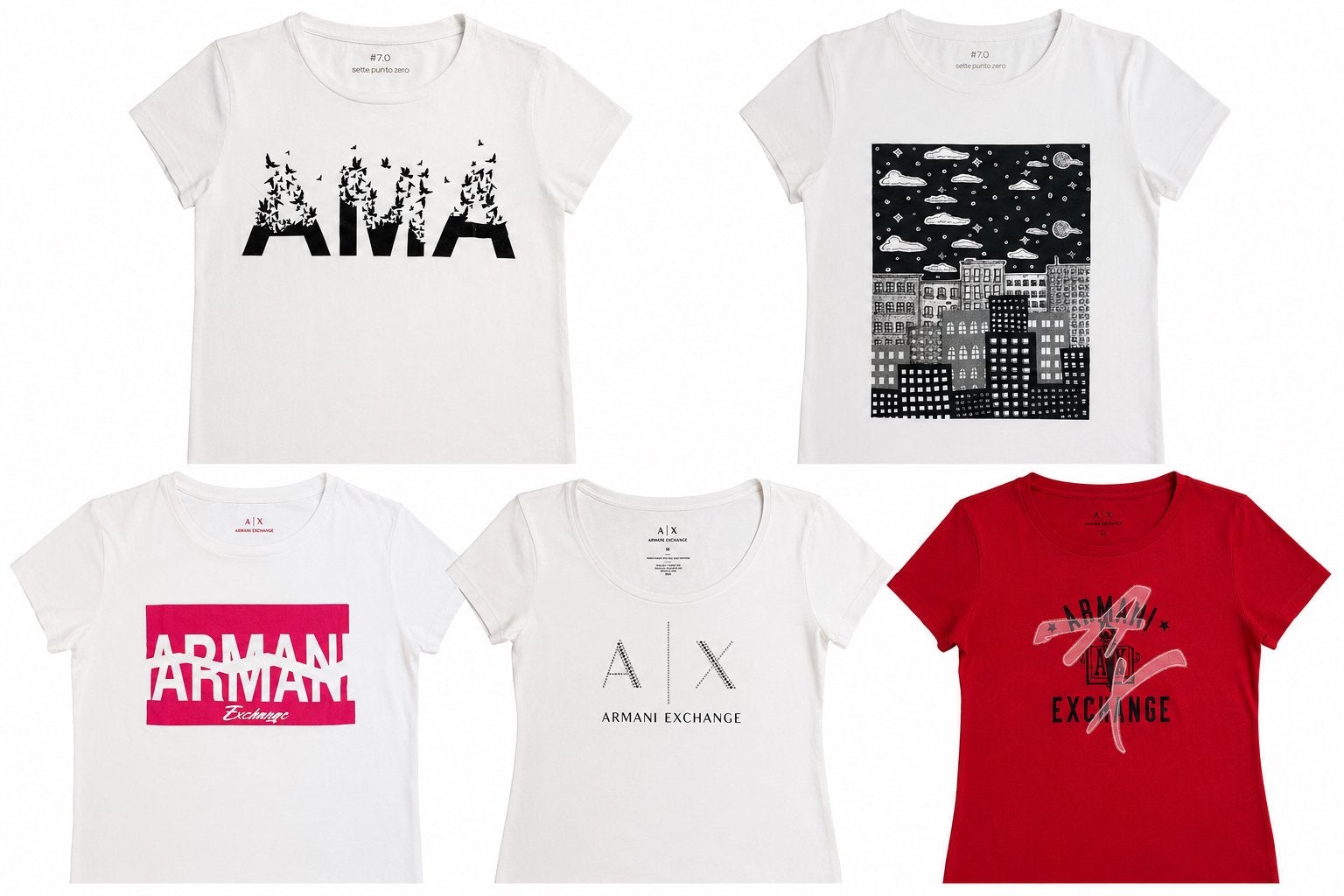 Armani- en Settepiù (#7.0) shirts, Ophalen of Verzenden, Zo goed als nieuw, Overige kleuren, Korte mouw