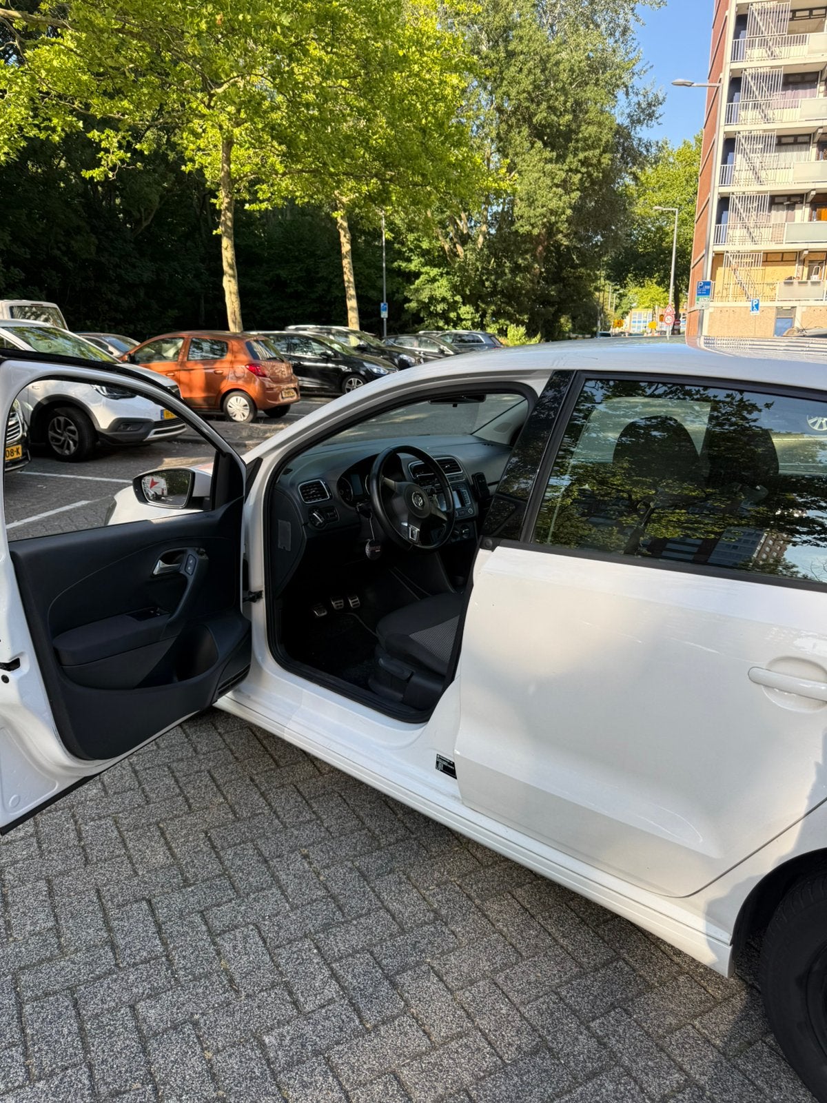 Volkswagen Polo 1.2 TDI 55KW BM 2012 Wit, Voorwielaandrijving, Euro 5, Stof, 74 pk
