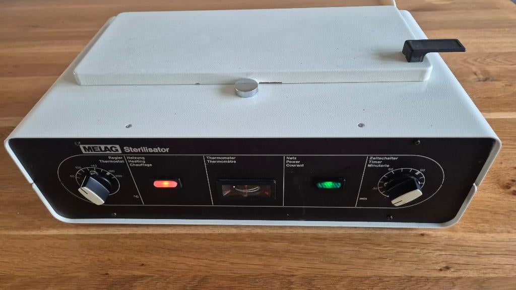 MELAG hetelucht Sterilisator type 71, Ophalen of Verzenden, Gebruikt