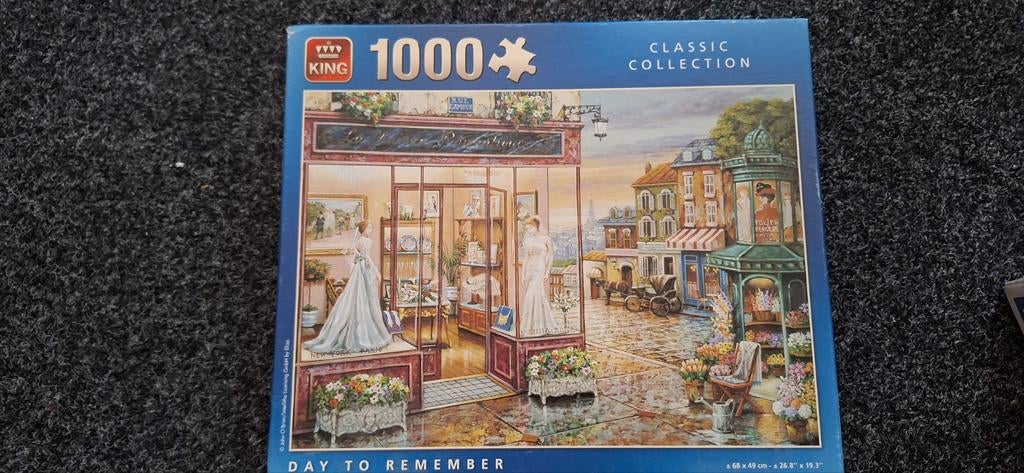 Puzzel 1000 stukjes van King, Ophalen of Verzenden