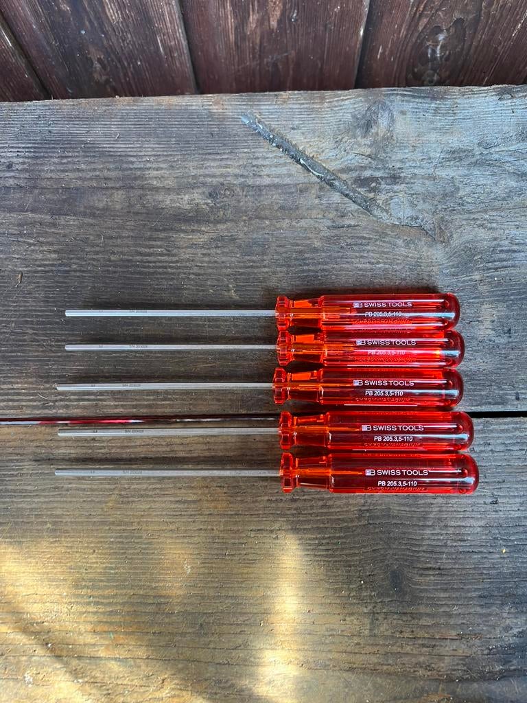Swiss tools inbus schroevendraaiers, Swiss tools, Onbekend, Nieuw, Ophalen of Verzenden