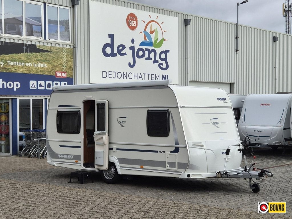 Fendt Platin 470 TFB Mover - Voortent - Luifel, Caravans en Kamperen, Caravans, Rondzit, Bedrijf, Schokbreker, Overige typen