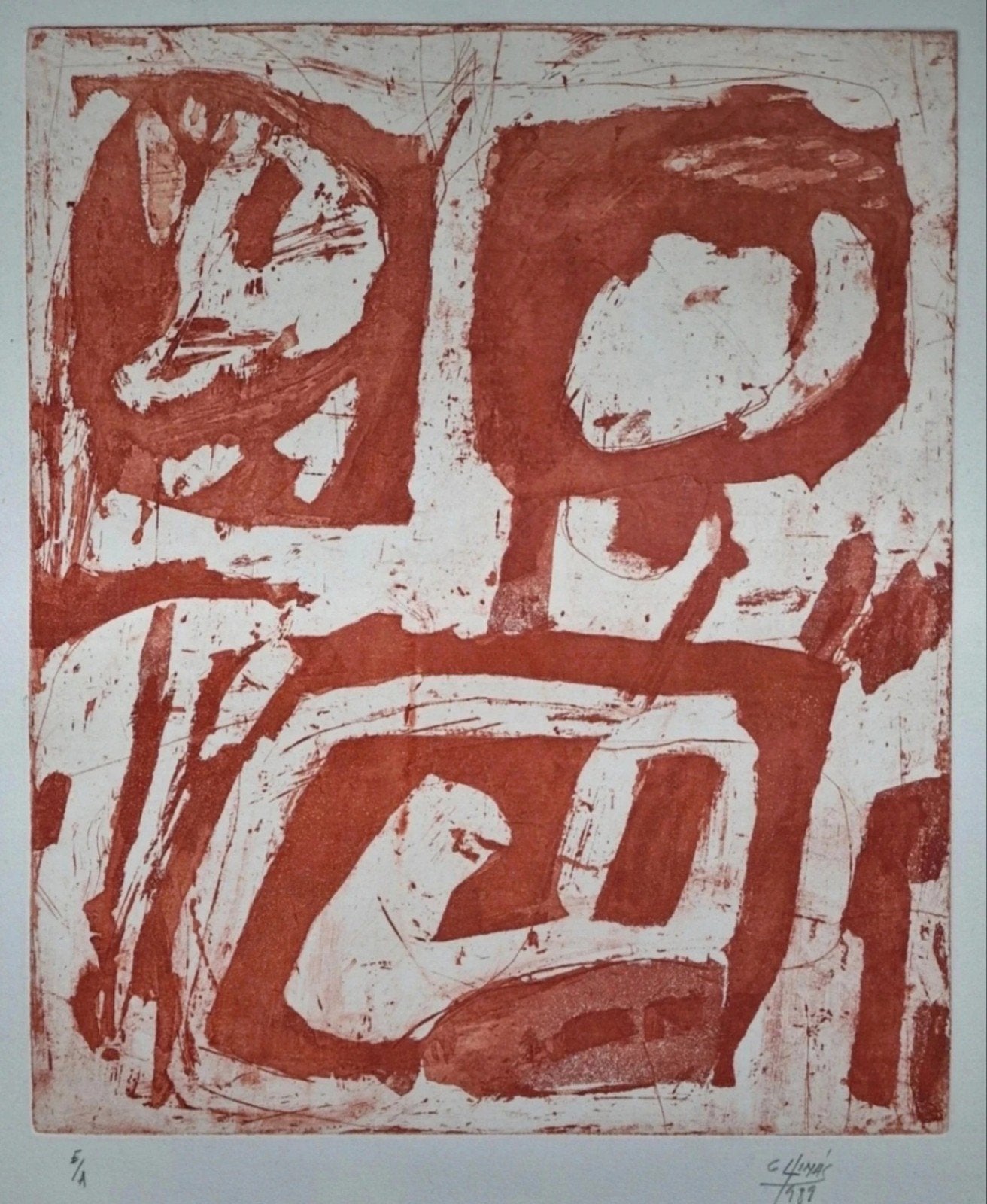 Guido Llinas, Cuba, kleurenets, epreuve d'artiste EA, Antiek en Kunst, Ophalen of Verzenden