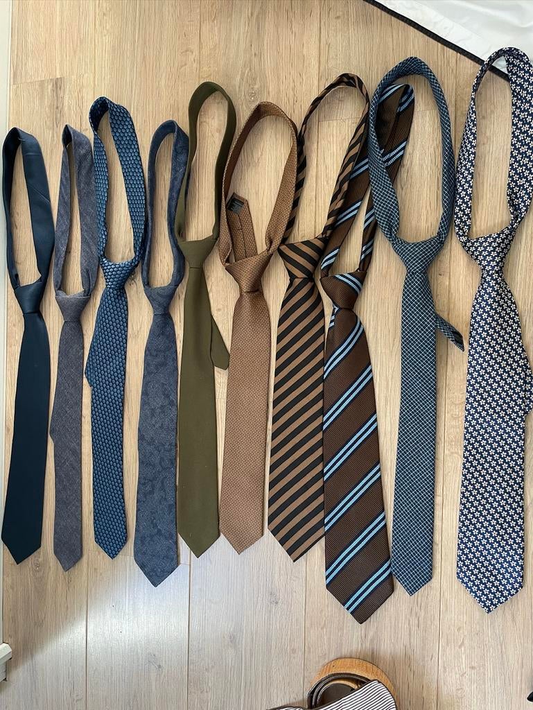 Grote partij luxe stropdassen!, Ophalen of Verzenden, Zo goed als nieuw, Overige kleuren