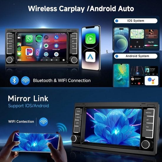 Android autoradio – Car radio – Multimedia speler, Corvance B.V., Verzenden, Nieuw, Corvancebol@gmail.com