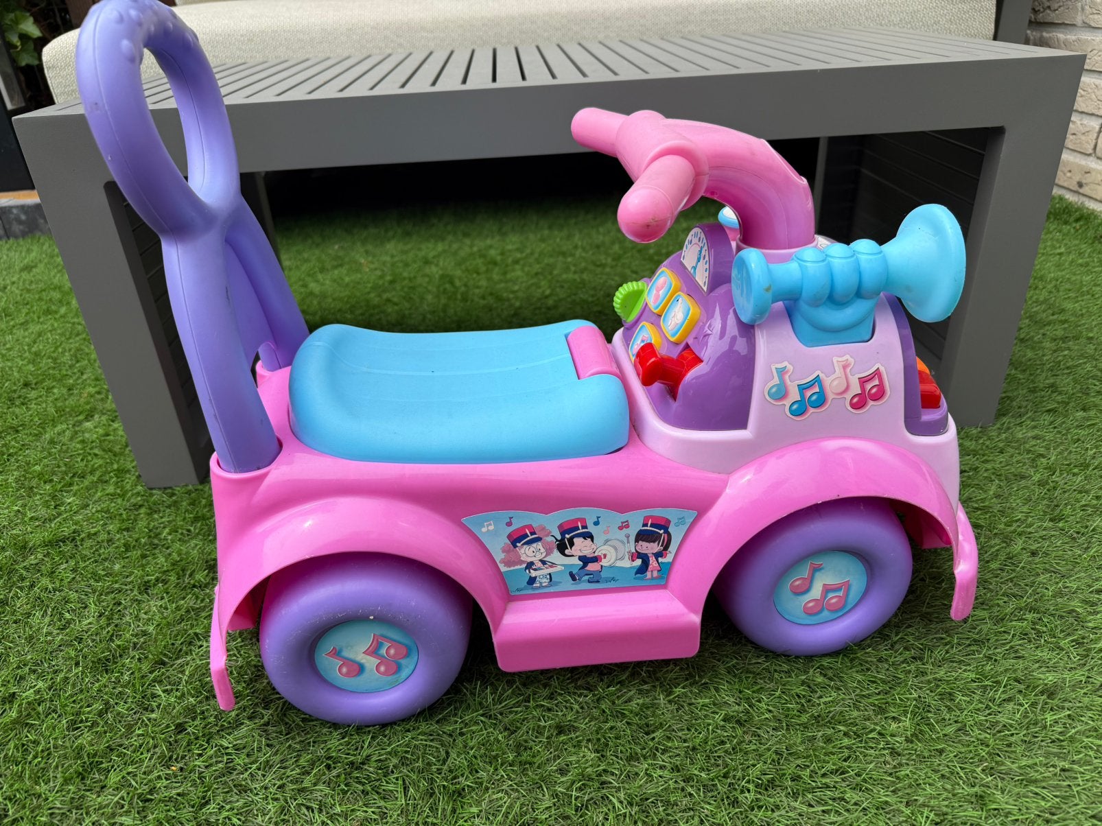 Little people loopauto, Ophalen, Gebruikt