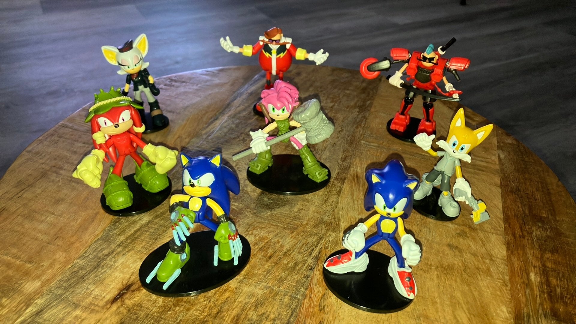 Sonic Prime actiefiguren 8 verschillende, Ophalen of Verzenden, Zo goed als nieuw