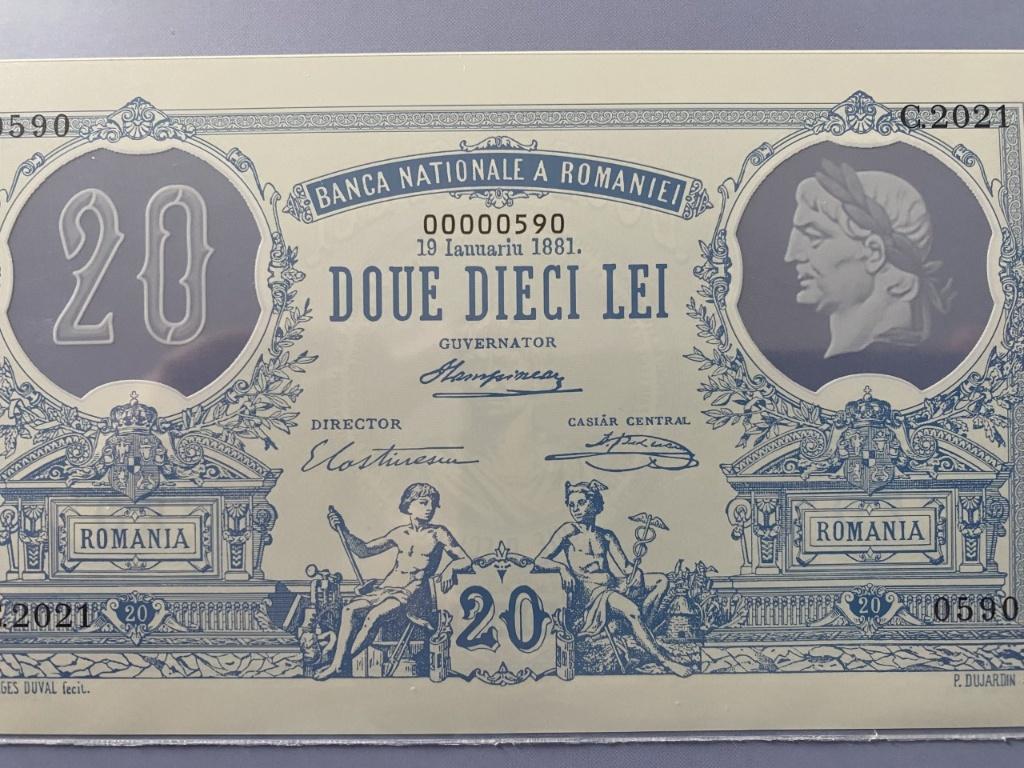 20 lei bankbiljet uit Roemenie herdenking 1881, Verzenden, Overige landen, Los biljet