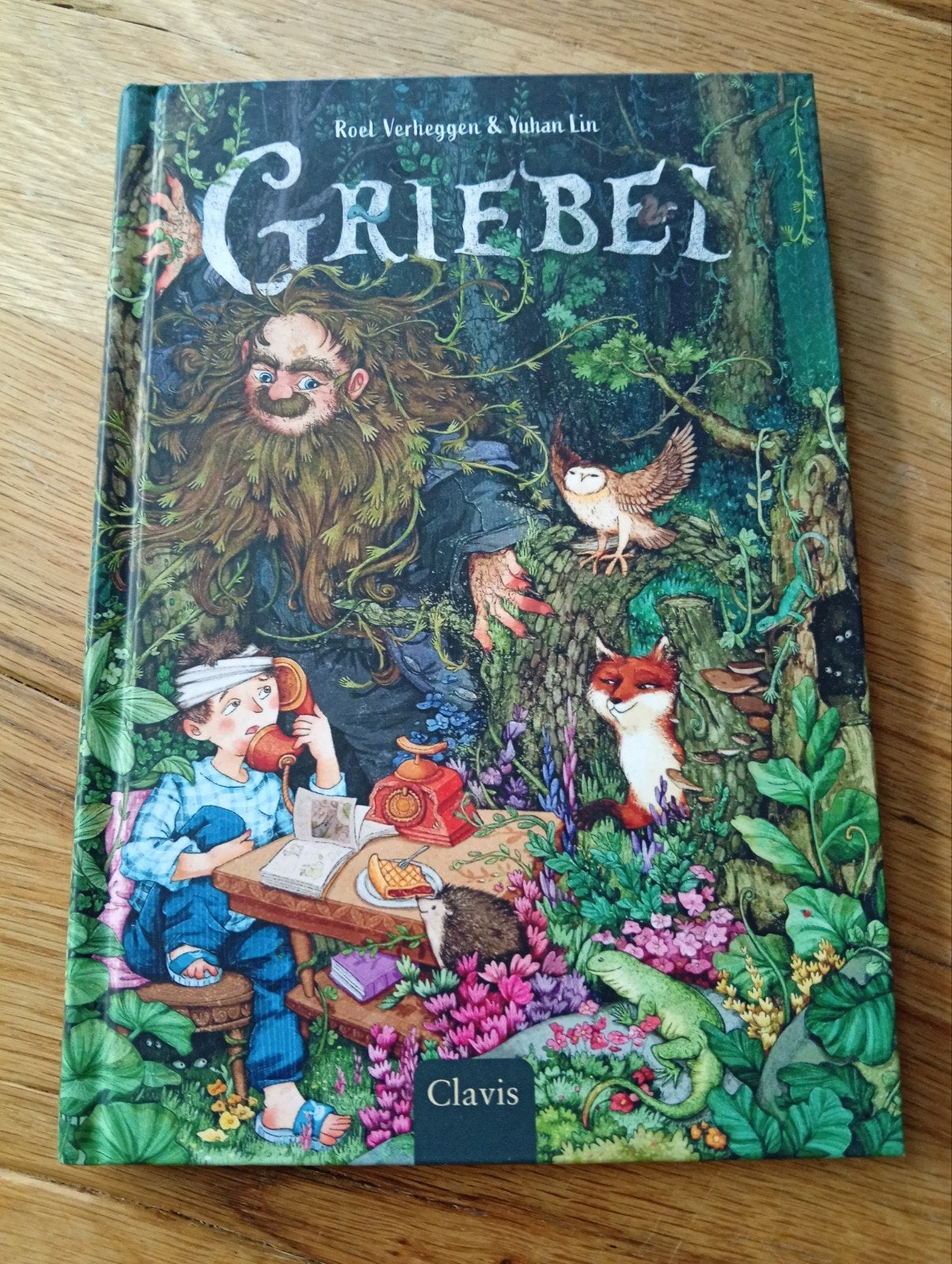 Griebel - Roel Verlieggen & Yuhan Lin (Kinderboek), Boeken, Ophalen of Verzenden, Zo goed als nieuw, Fictie, Roel Verlieggen & Yuhan Lin