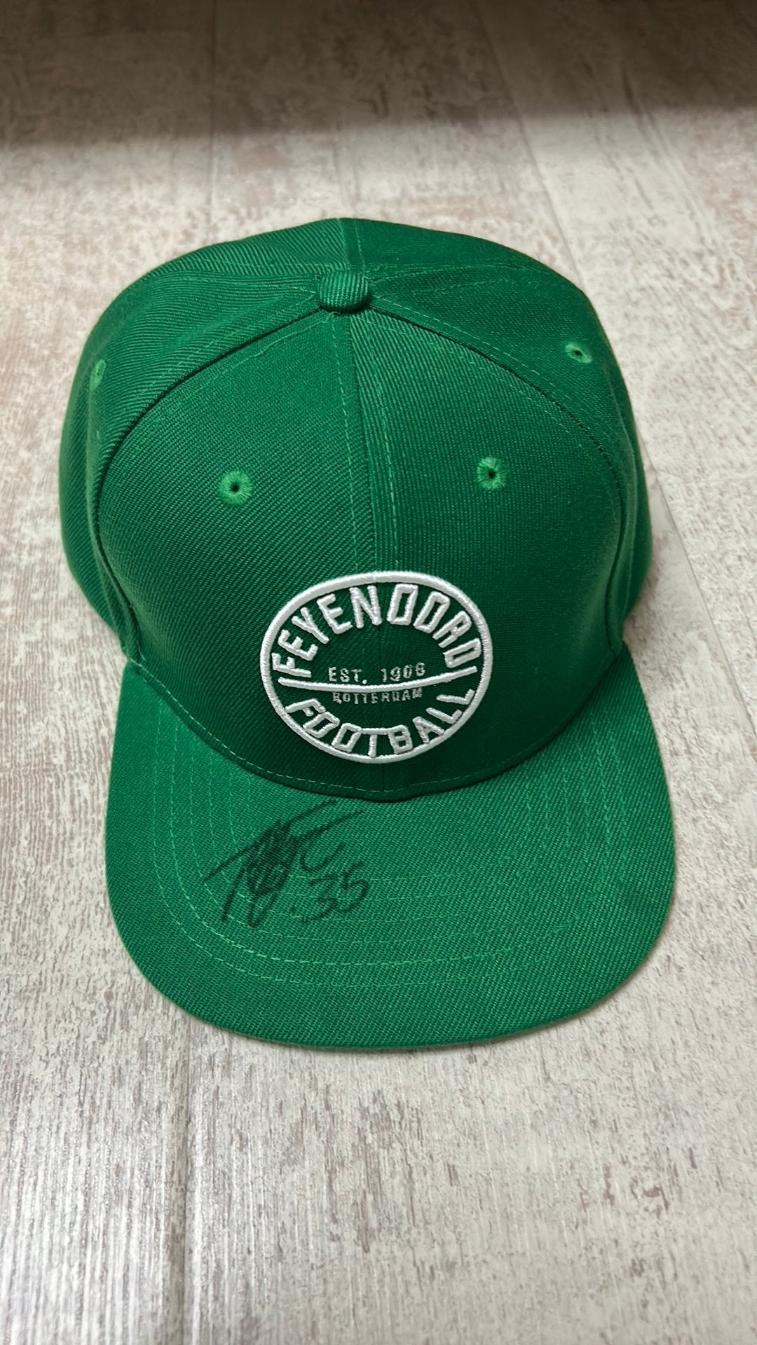 Mooie nieuwe Feyenoord pet met handtekening, Kleding | Heren, Hoeden en Petten, Ophalen of Verzenden, Zo goed als nieuw