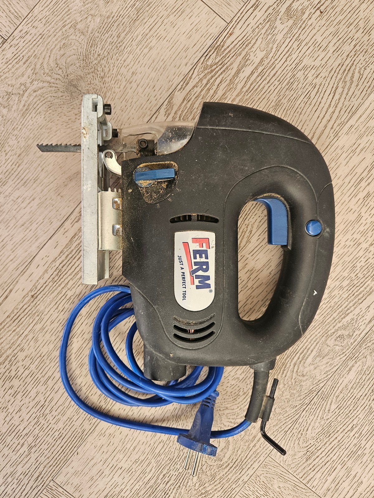 Ferm Decoupeerzaag - Gebruikt maar functioneel, Gebruikt, Decoupeerzaag, Ophalen of Verzenden, Ferm