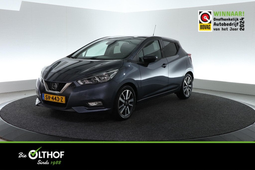 Nissan Micra 0.9 IG-T N-Connecta, Auto's, Nissan, Voorwielaandrijving, 898 cc, Stof, Euro 6